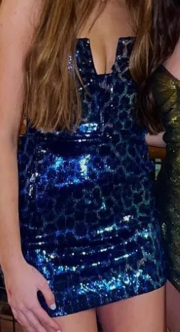 ZARA Sequin Dress - Image 4