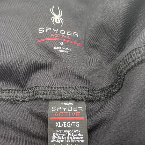 Spyder Active Womens Black Athletic Shorts 4.25 Inseam Size XL NWT - Image 5