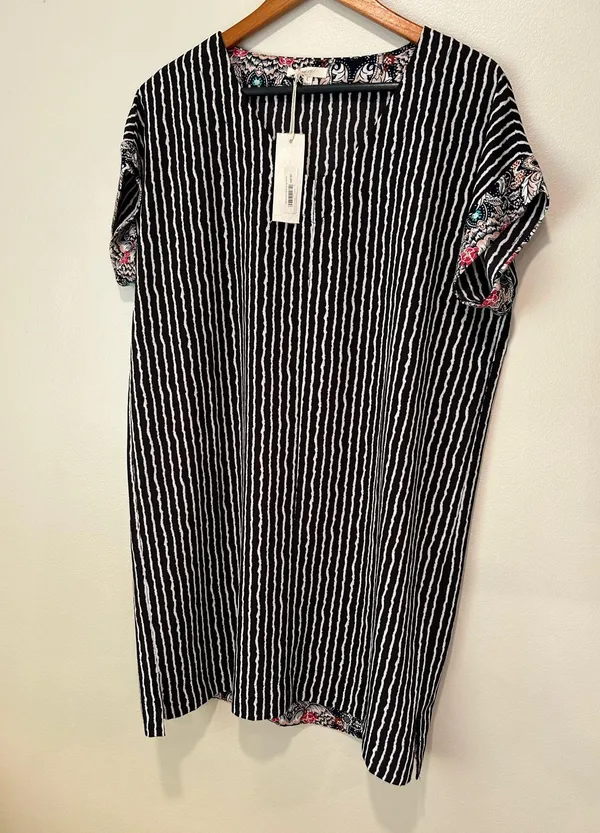 NWT Black and white dress (L) - Image 4