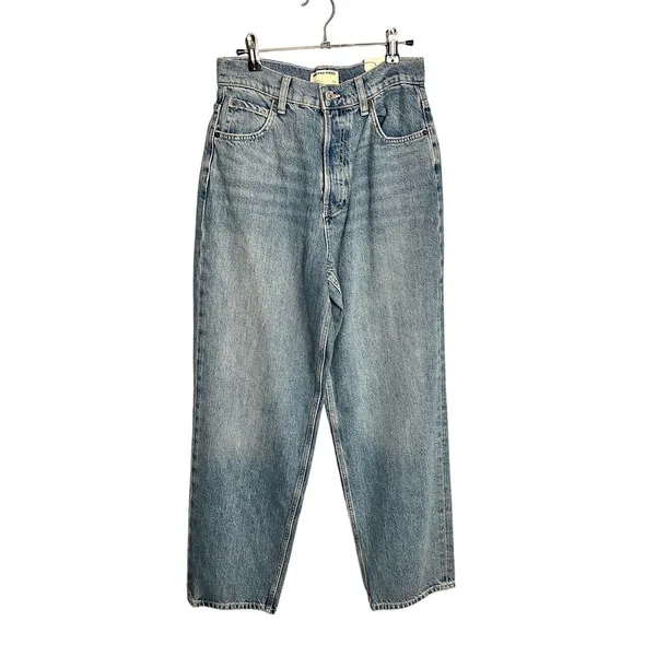NWT Free People We‎ The Free Cora Long Rise Slouchy Jeans Size 27 Baggy - Image 5