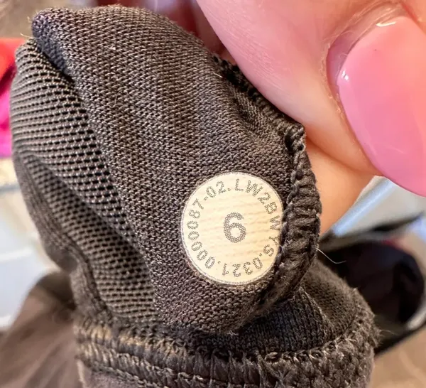Lululemon Flow Y Bra Nulu 6 Grey - Image 3