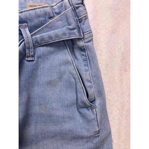 Mavi Jeans Cristin Jeans Women‎ 30 Blue High Rise Wide Leg Raw Hem Denim - Image 10