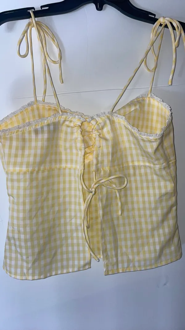 Yellow Crop Top - Image 7