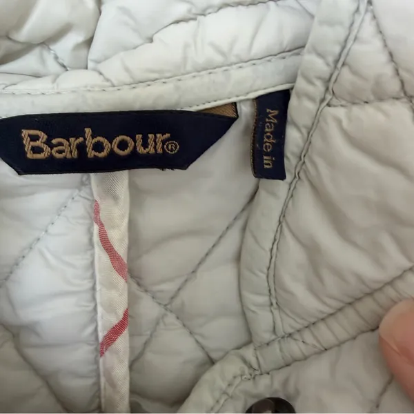 Barbour Rae Loch Quilted Jacket Sz 14 US Women’s Lightweight Summer Tartan - Image 6