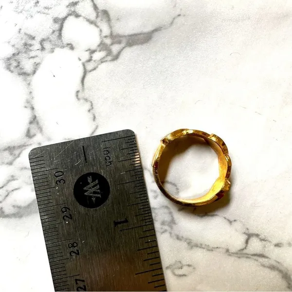 14k HGE gold heart ring - Image 9