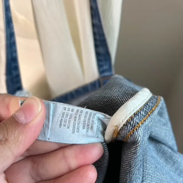 American Eagle Denim Jean‎ Shoulder Tote Bag - Image 5