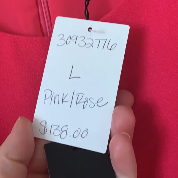 Greylin Anthropologie‎ bright pink fit and flare dress new - Image 4