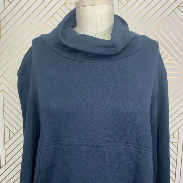 Free People FP Movement Salvation‎ Turtleneck Top in Navy Blue Size US Small - Image 4