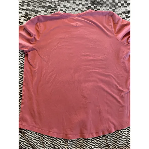 Lululemon Love Crew Size (see Pics) Cherry tint Pima Cotton Crew Authentic - Image 5