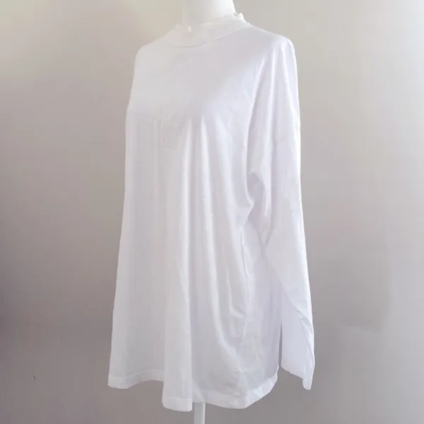 Free People - We the free white oversized long sleeve - Image 2