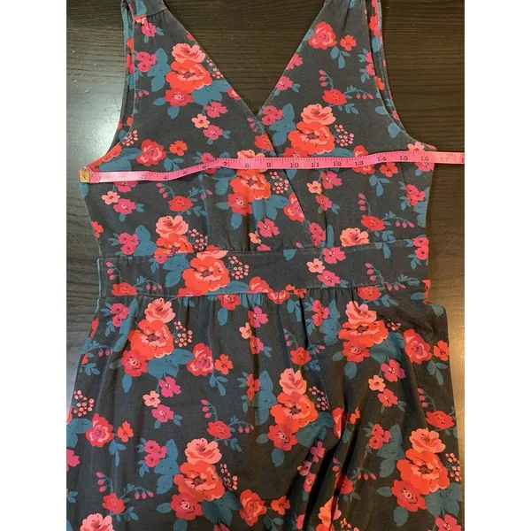 Garnet‎ Hill Maxi Dress Womens 10 Floral Prairie Cottage Garden Sleeveless READ - Image 6