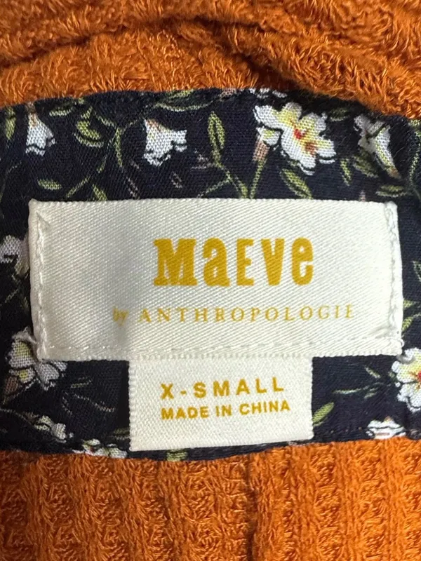 Anthropologie Maeve Pearson Waffle‎ Thermal Top Sz XS - Image 6