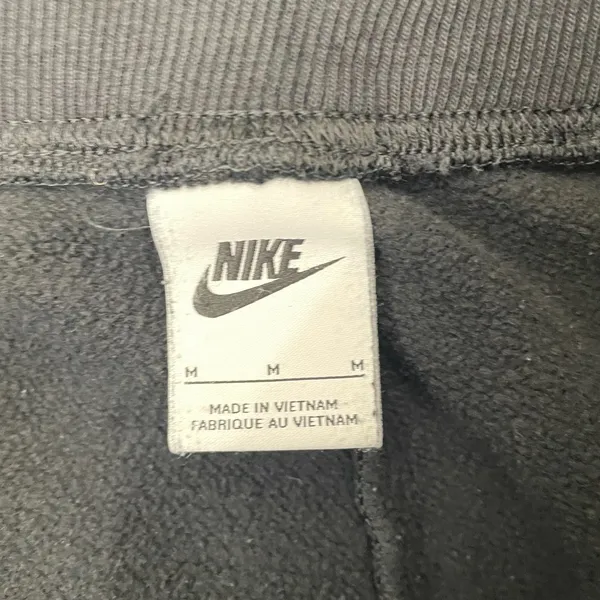Nike High-Waisted Phoenix Joggers Women M Black Sportswear Lounge Sweatpants - Image 4