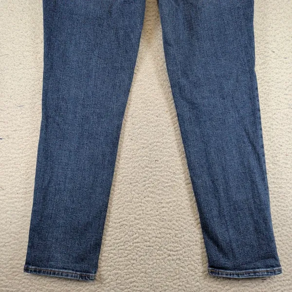 Madewell The Mid-Rise Perfect Vintage Jean DM7080 Blue 28 Slim Tapered - Image 9