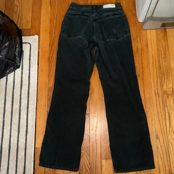 RE/DONE Green Corduroy Loose Flare - Image 7