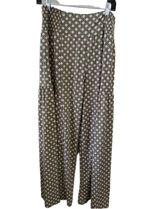 Cato Floral Wide Leg Pants Women's Size L - Image 5