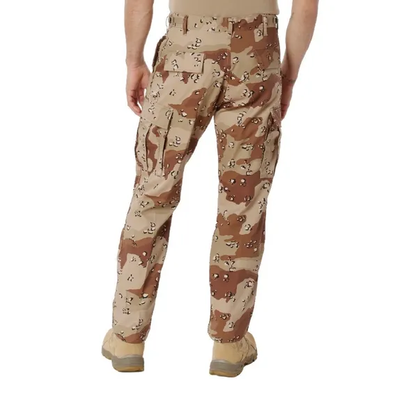 American Vintage Vintage Desert Camo Military BDU Cargo Pants - Image 4