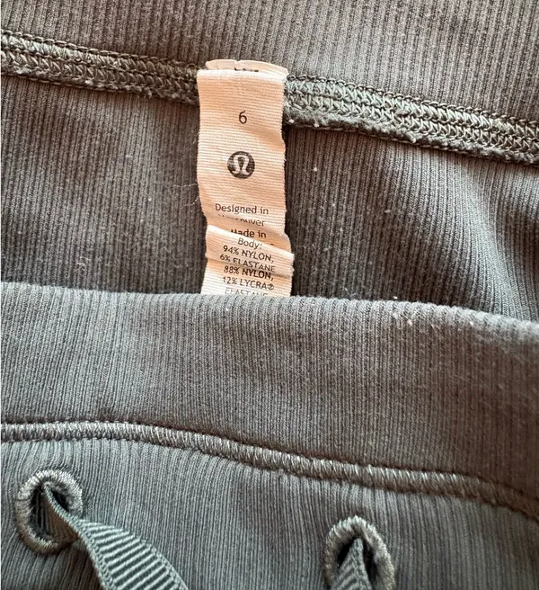 Lululemon Dance Studio Pants Mid-Rise (Palm Deco Green) - Image 6