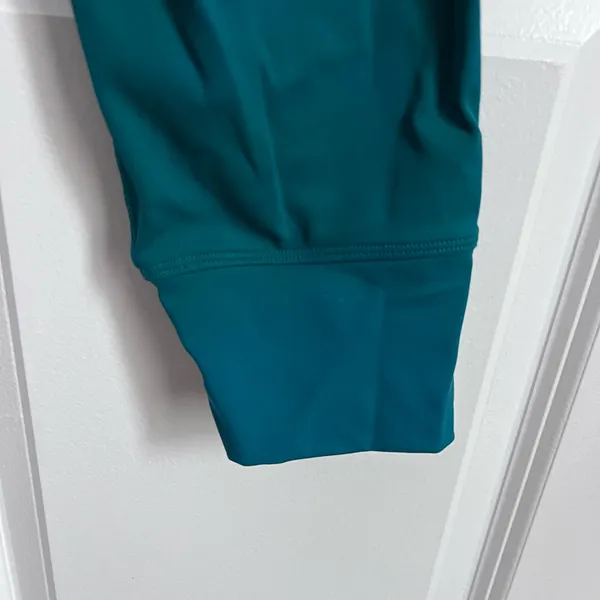 Teal women’s Athletic Pants jogger style with pockets Blue Size M - Image 5