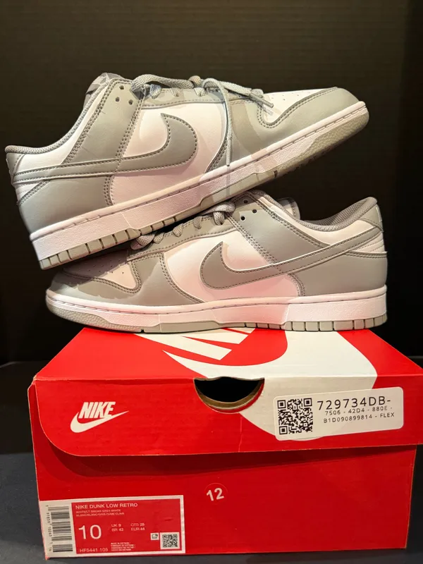 Nike Dunk Low smoke gray 10M - Image 2