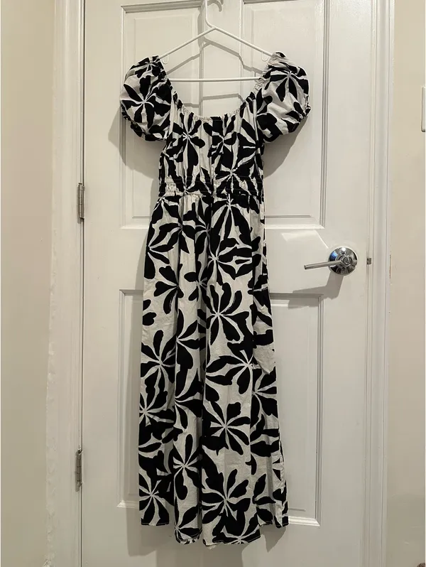 H&M Poplin Maxi Dress - Image 4
