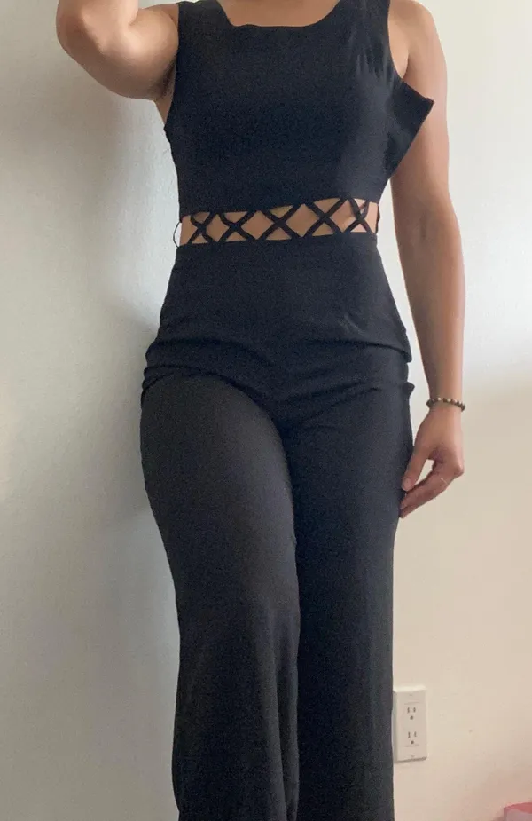 Charlotte Russe black pants jumpsuit - Image 3