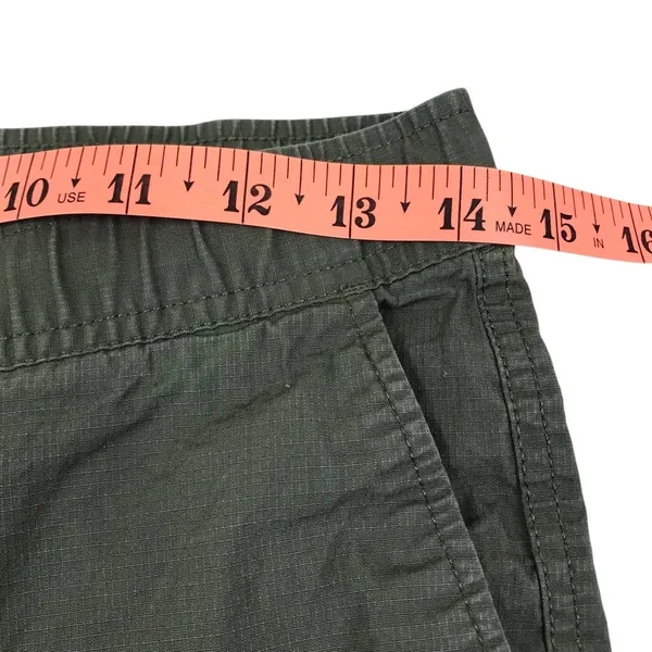 VUORI Ripstop DuraTerra Pant Women S Army Green Outdoor Hiking Travel Light EUC - Image 15