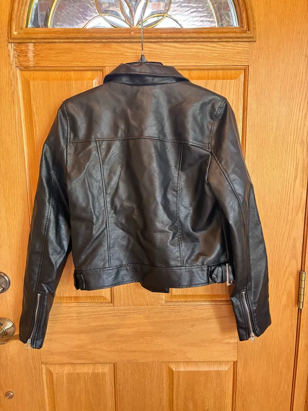 Love Tree Leather motorcycle jacket - Image 2