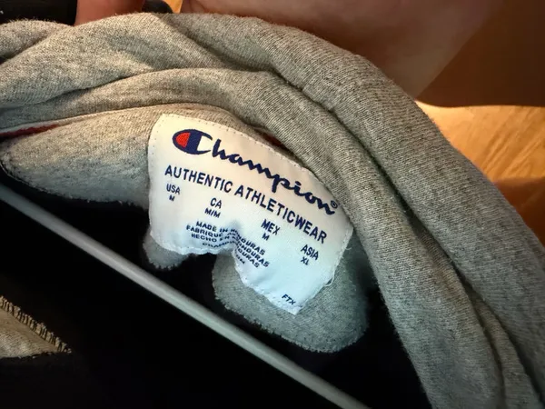 Champion black hoodie  - Image 3