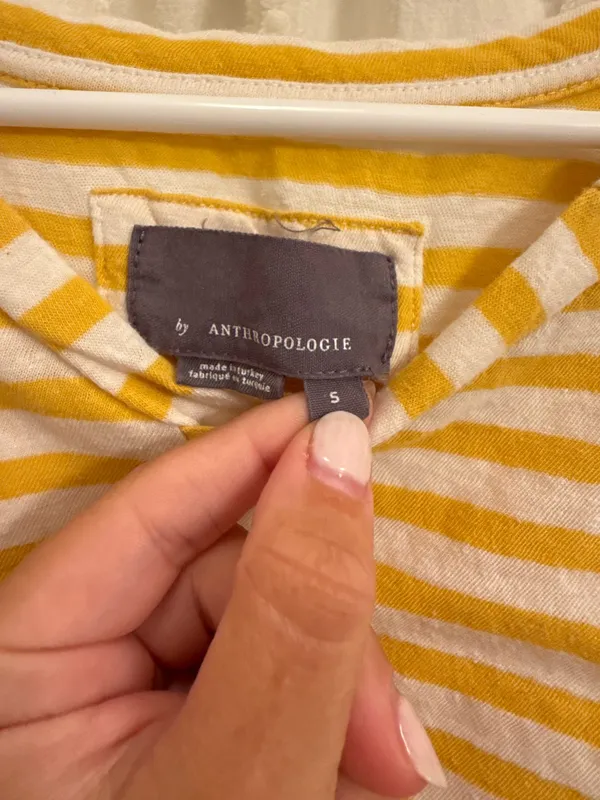 Anthropologie Striped Tee - Image 3