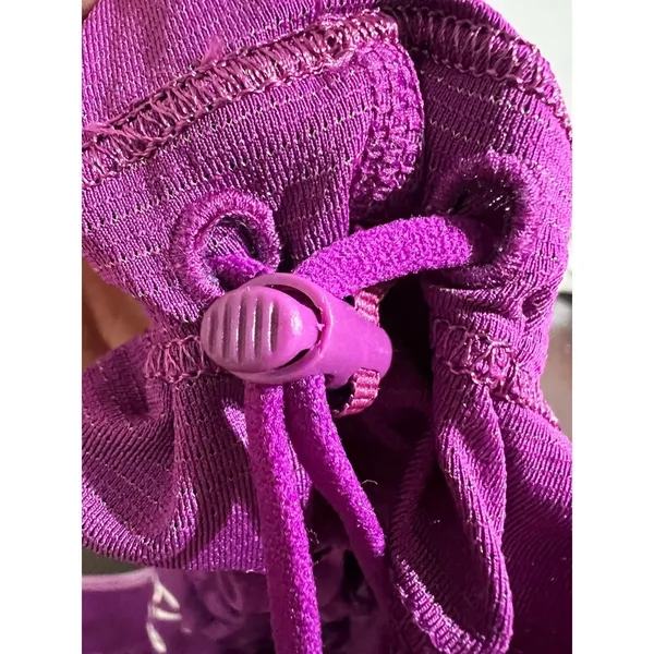 Lululemon Purple Push Yourself Run Graphic Cinched Hem Tank Top Size 4 - Image 5