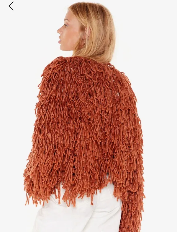 Nasty Gal Shaggy Cardigan - Image 3