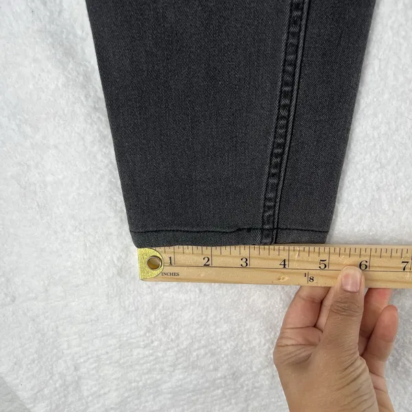 H&M Curvy Jegging Womens‎ Skinny Jean Size 10 High Waist Stretch Charcoal Denim - Image 14