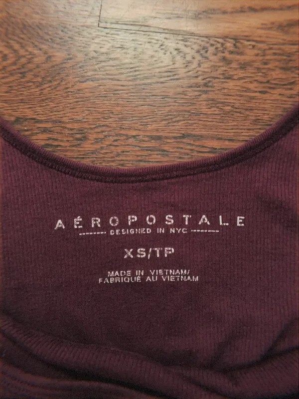 Aeropostale vintage y2k burgundy tank - Image 3