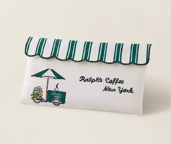 Ralph Lauren: New York Ralph’s Coffee Zipper Pouch - Image 2