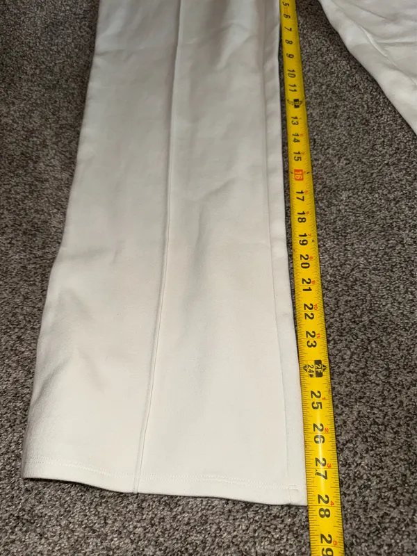 Calvin Klein Women's High-Waisted Wide Leg Lounge Pants with Front Seam - Image 3
