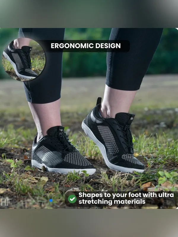 HF HIKE Flow Minimalistic Shoes for Foot, Knee & Back Pain Unisex EU40 US 9W 7M - Image 2