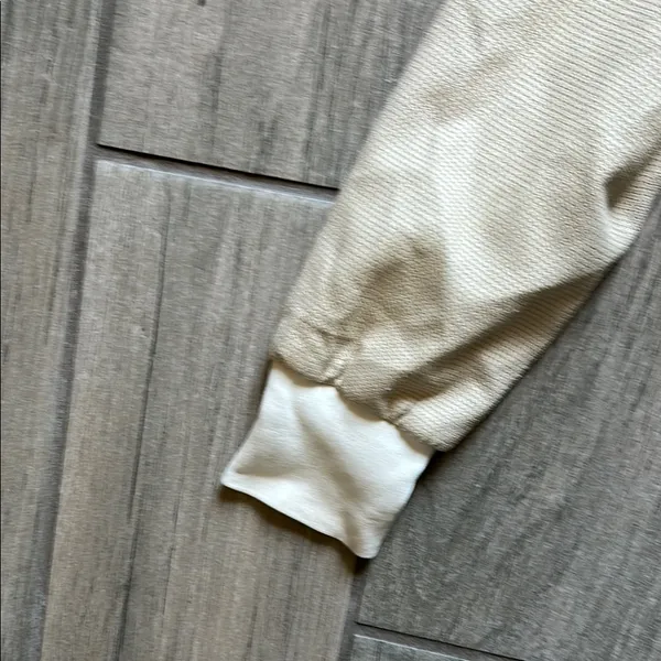 Beige Cropped Jacket Size 10 - Image 4