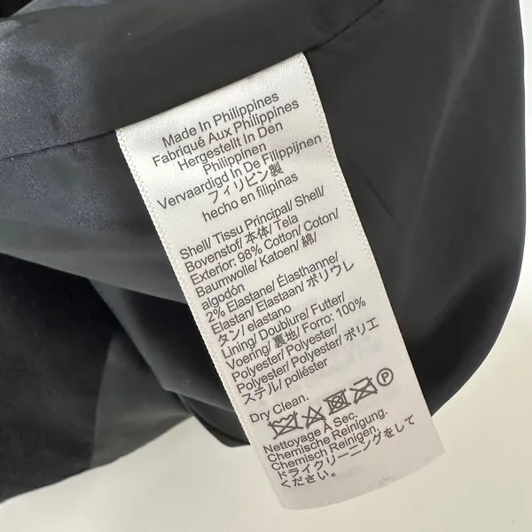 Madewell Peak-Lapel Double-Breasted Blazer in Velvet Classic Black XXS NWT - Image 14