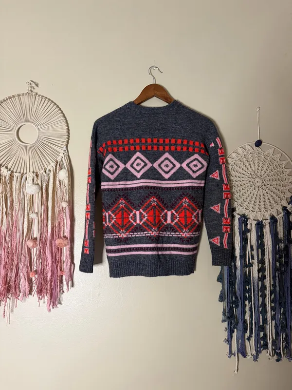 J.Crew Fair Isle Knit Sweater Size XXS - Image 2