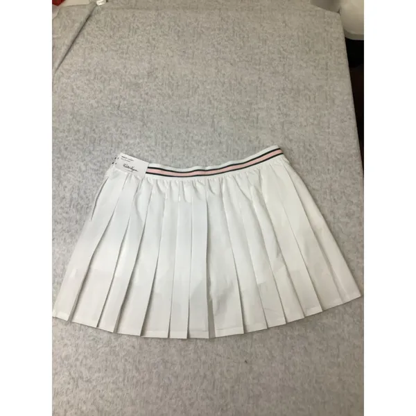 Walter Hagen Clubhouse‎ Pleated 16" Skort XXL White Striped Waistband WGH17469 - Image 6