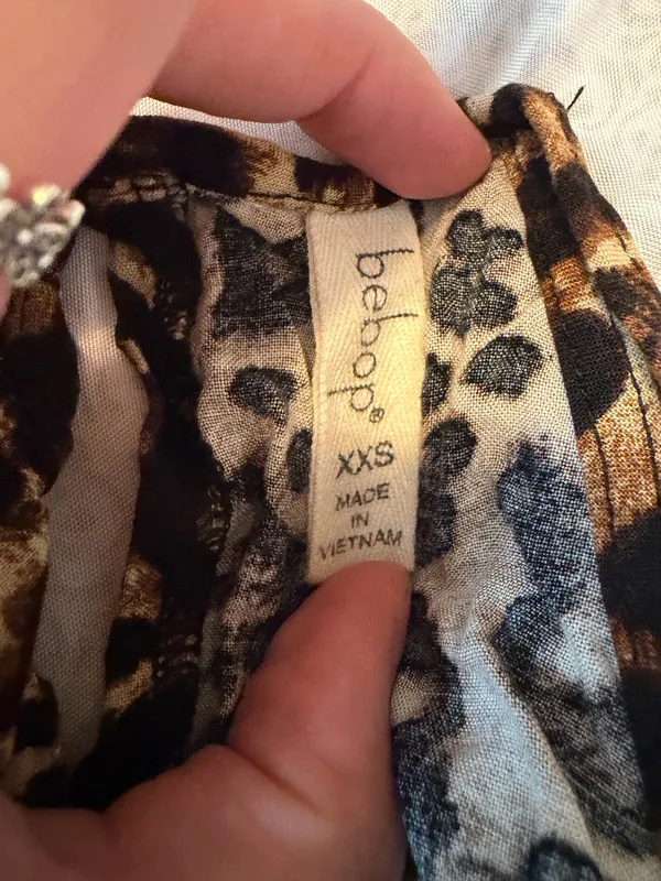 Bebop be you be free cheetah print romper  - Image 6