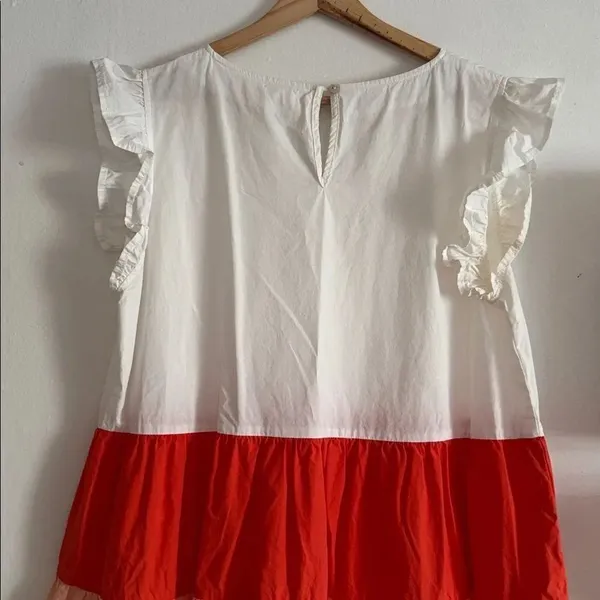 THML Multicolor Ruffle Sleeve Dress - Image 4