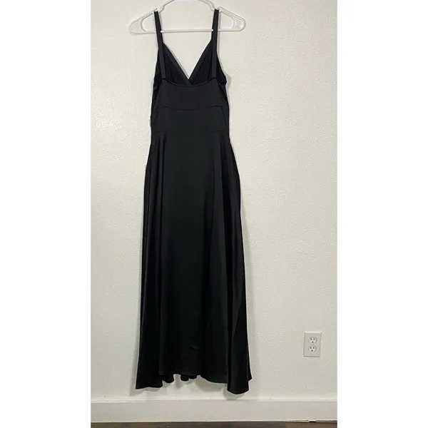 Trashy Diva Black Maxi Dress Size XS 100% silk - Image 6