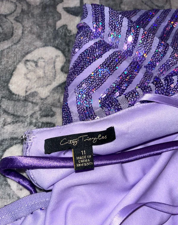 City Triangles Purple Prom Dress - Image 10