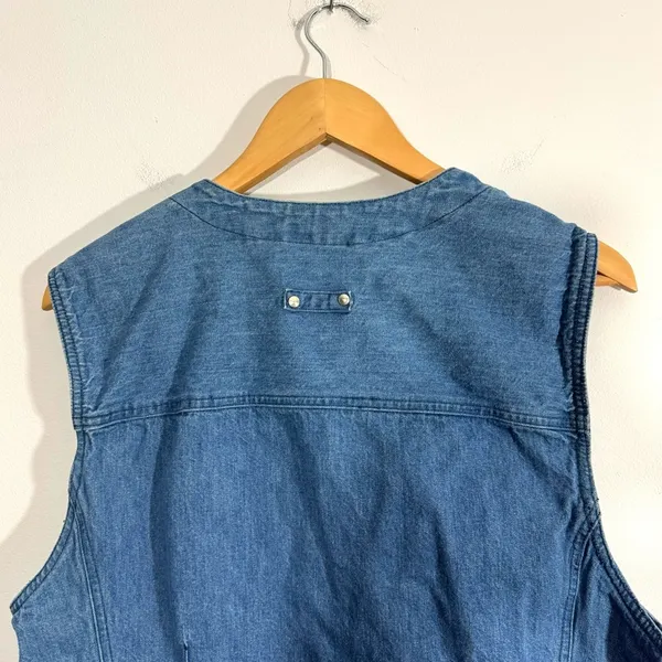 Vintage Original Russ Sport Company Denim Vest - Image 9