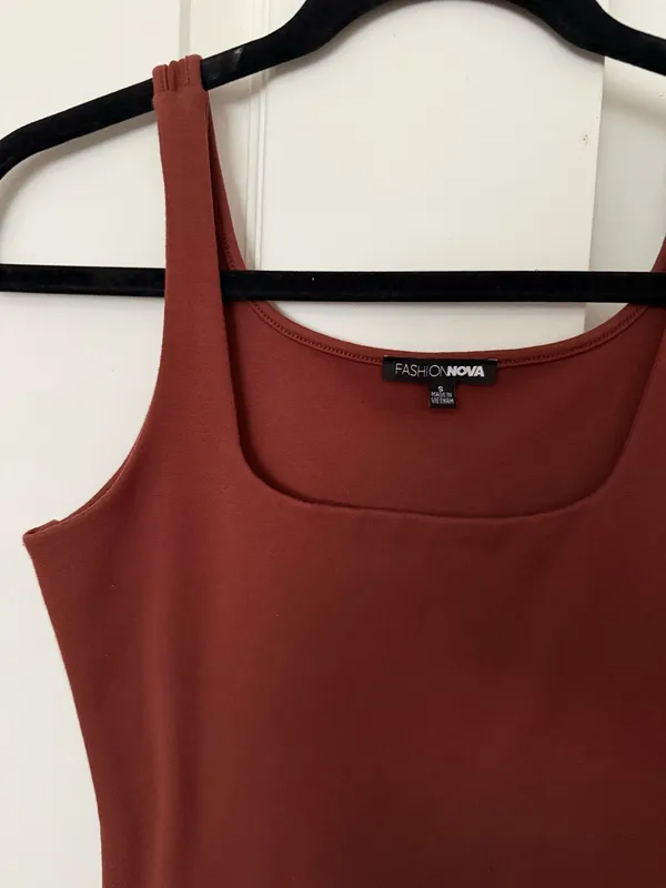 FashioNova Brown Bodysuit - Image 3
