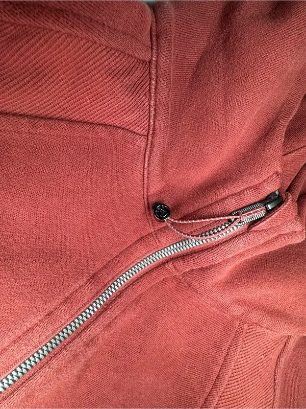 Lululemon Scuba Oversized 1/2 Zip Hoodie - XS/S. Color: Savannah - Image 2