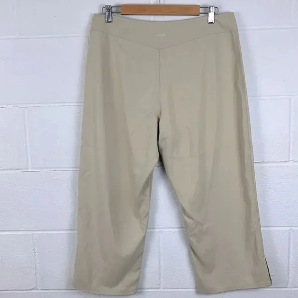 Patagonia women’s Kokawe Capri beach wood pull on pant camping size 12 NWT - Image 4