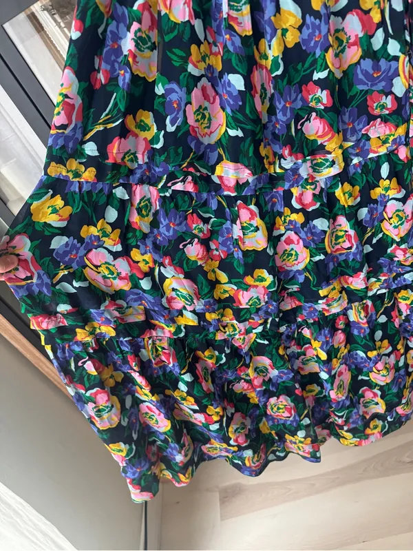 By Anthropologie The Somerset Strapless Maxi Dress floral gown colorful wedding - Image 11